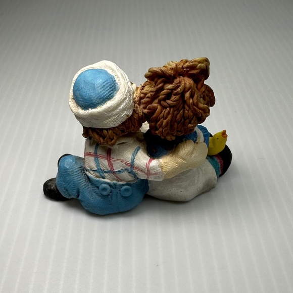 Vintage Raggedy Ann Miniature Tea Set Popular Imports Full 10 Piece Set 1997 - Picture 4 of 14